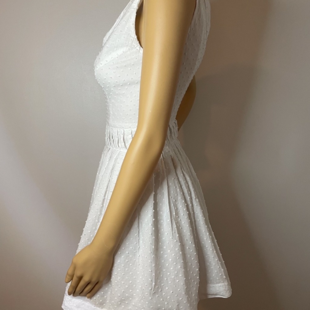 ❌ SOLD! Topshop white zipper up skater dress - Picture 8 of 14